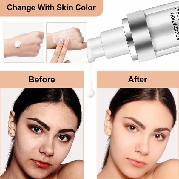 Colour Changing Mature Skin Foundation