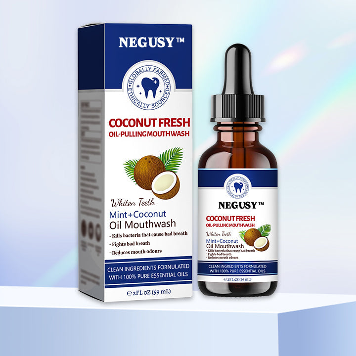 Negusy™ Coconut Fresh Oil-Pulling Mouthwash