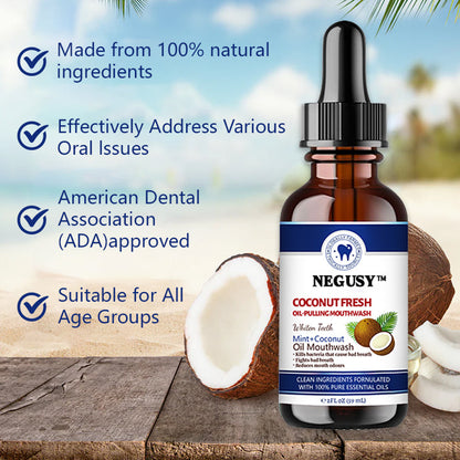 Negusy™ Coconut Fresh Oil-Pulling Mouthwash