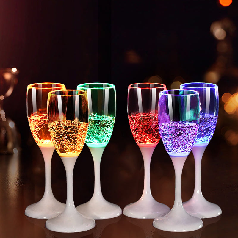 🎅Last Day Promotion!LED Light Up Cups Wine Champagne Glass-Limited Stock