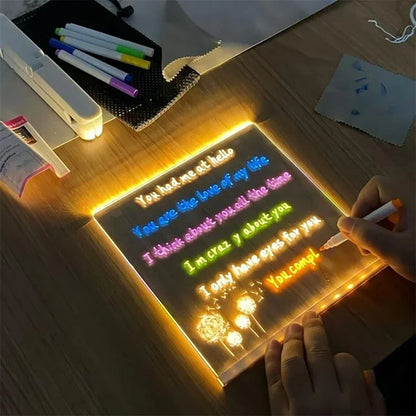 Christmas Sale 49% OFF LED Note Board with Colors