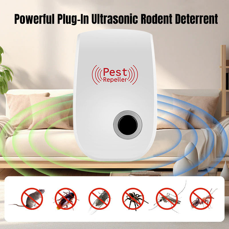 ⏳Limited Time Only – 50% OFF! 💥Powerful Plug-In Ultrasonic Rodent Repellent