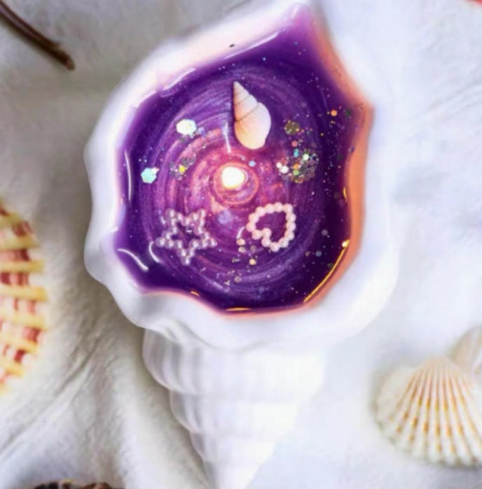 🎅 Starlit Ocean Seashell Aromatherapy Scented Candle