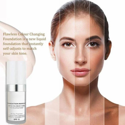 Colour Changing Mature Skin Foundation